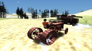 GTA V Tractor Worn (IVF) para GTA San Andreas miniatura 2
