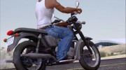 Motorcycle Triumph from Metal Gear Solid V The Phantom Pain para GTA San Andreas miniatura 13