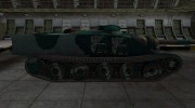 Французкий синеватый скин для AMX 50 Foch для World Of Tanks миниатюра 5