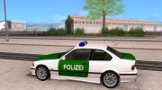 BMW M3 e36 Polizei для GTA San Andreas миниатюра 2