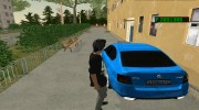 Skoda Oktavia RS для GTA San Andreas миниатюра 3