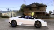 Lamborghini Reventon Roadster для GTA San Andreas миниатюра 5