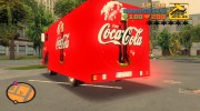 Грузовик Coca-Cola для GTA 3 миниатюра 3