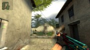 CS:S AK-47 leopard (no Real) для Counter-Strike Source миниатюра 2