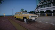 ГАЗ 24 Волга Такси для GTA Vice City миниатюра 3