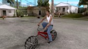 BMX Long Big Wheel Version для GTA San Andreas миниатюра 1