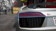 Audi R8 2017 (SA Style) for GTA San Andreas miniature 8