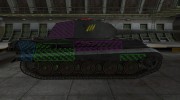 Качественные зоны пробития для PzKpfw VIB Tiger II для World Of Tanks миниатюра 5