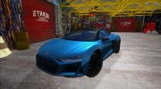 Audi R8 Spyder 2020 для GTA San Andreas миниатюра 1
