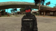 Cпецназовец из Амбреллы for GTA San Andreas miniature 1