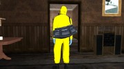GTA V Online The Heist Gasmask Yellow for GTA San Andreas miniature 5