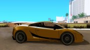 Underground Racing Lamborghini Gallardo V2.0 для GTA San Andreas миниатюра 5