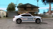 Dodge Charger Police NYPD для GTA San Andreas миниатюра 5