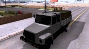 ГАЗ 3309 Двухрядный para GTA San Andreas miniatura 5
