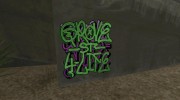 Новые граффити на стенах для GTA San Andreas миниатюра 1