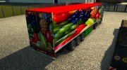 Coca-Cola and Fruits Trailers para Euro Truck Simulator 2 miniatura 4