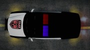 2012 Dodge Charger SRT8 Police interceptor LSPD para GTA San Andreas miniatura 9