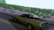 Plymouth Cuda Ragtop 70 для GTA San Andreas миниатюра 2