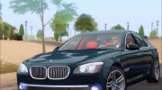 BMW 7 Series F02 2012 для GTA San Andreas миниатюра 12