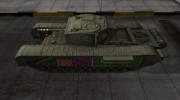 Качественные зоны пробития для Черчилль III para World Of Tanks miniatura 2