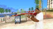 X-MAS Sniper Rifle para GTA San Andreas miniatura 2