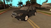 Subaru Forester XT 2015 для GTA San Andreas миниатюра 1