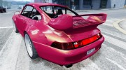 Porsche 911(993) GT2 1995 для GTA 4 миниатюра 3