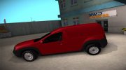 2017 Dacia Duster Pickup для GTA San Andreas миниатюра 3