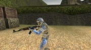 Blue CADPAT Camo para Counter-Strike Source miniatura 4