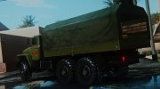Урал 4320 Армия России para GTA San Andreas miniatura 4