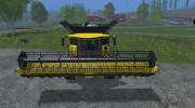 New Holland CR9.90 Yellow para Farming Simulator 2015 miniatura 16