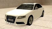 Audi S4 B8 для GTA San Andreas миниатюра 1