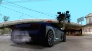 Lamborghini Gallardo LP560-4 Undercover Police для GTA San Andreas миниатюра 4