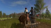 Hard Working Oxen (быки) for Farming Simulator 2017 miniature 3