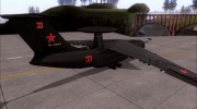 Beriev A-50 Russian Air Force для GTA San Andreas миниатюра 3