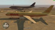 Boeing 757-200 DHL para GTA 4 miniatura 5