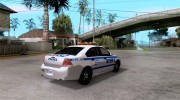 Chevrolet Impala NYPD для GTA San Andreas миниатюра 4