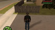 Футболка Hitman para GTA San Andreas miniatura 4