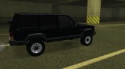 Jeep Cherokee для GTA San Andreas миниатюра 4