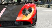 Pagani Zonda Cinque Roadster для GTA 4 миниатюра 12