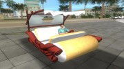 Flinstones Car для GTA Vice City миниатюра 1