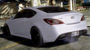 2010 Hyundai Genesis Coupe (Tuning Parts, Paint jobs) para GTA San Andreas miniatura 2