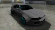 Nissan Skyline R33 Rocket Bunny para GTA San Andreas miniatura 2