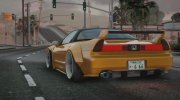1992 Honda NSX-R (NA1) Liberty Walk for GTA San Andreas miniature 4