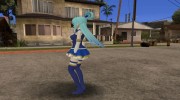 Konosuba Aqua из Этот замечательный мир para GTA San Andreas miniatura 2