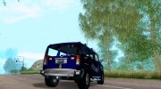 Hummer H2 G.E.O.S. (Police Spain) para GTA San Andreas miniatura 3