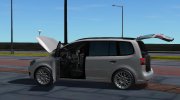 Volkswagen Touran 2010 Beta для GTA San Andreas миниатюра 5