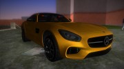 Mercedes-Benz AMG GT FBI для GTA Vice City миниатюра 2
