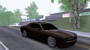 Dodge Challenger Socado Com Rotiform FIXA para GTA San Andreas miniatura 4