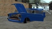 Chevrolet Bel Air Custom для GTA San Andreas миниатюра 6